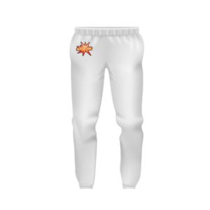 BANG! SCOOM GANG Joggers White Front